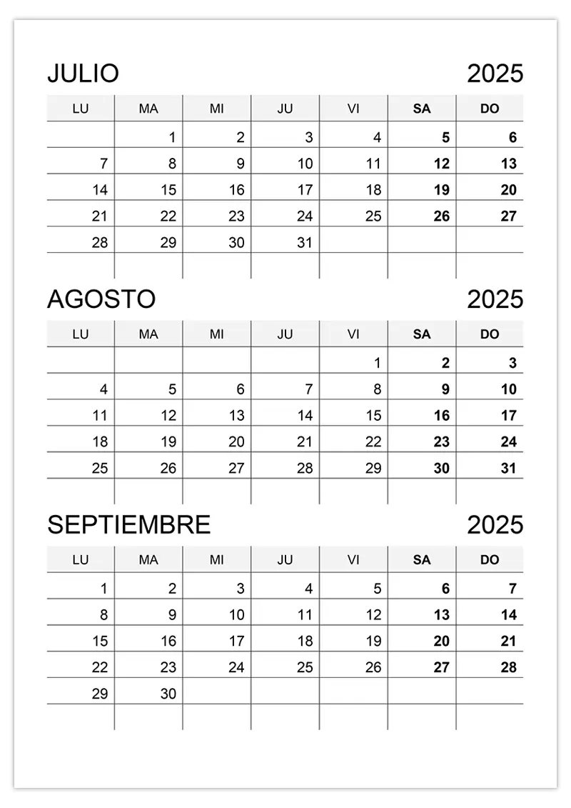 calendario-julio-agosto-septiembre-2025