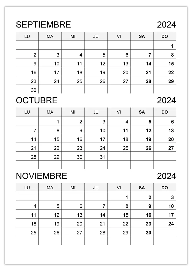 calendario-septiembre-octubre-noviembre-2024